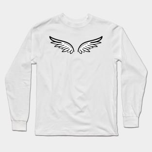 Wings (white) Long Sleeve T-Shirt